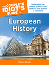 Cover image for The Complete Idiot's Guide to European History